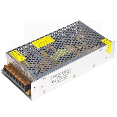 Silber Popular 100W DC 5V 12V 24V 36V 48V Schalter-Stromversorgungs-Treiber für 5050 LED-Streifen AC 110-220V