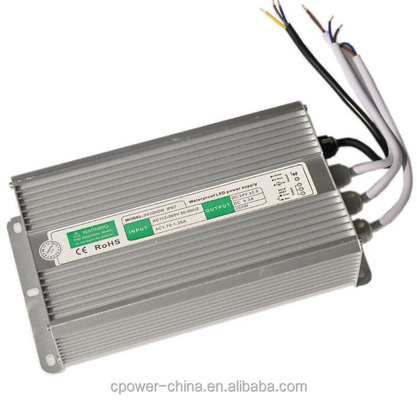 Wasserdichtes DC-Stromversorgungsadapter für den Außenbereich 12V 24V 30W 60W 100W 200W für LED-Streifen IP66 67