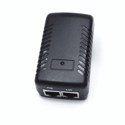 POE-Injektor Ethernet-Adapter 48V 500mA Wandstecker zur Stromversorgung von IP-Telefon/Kamera