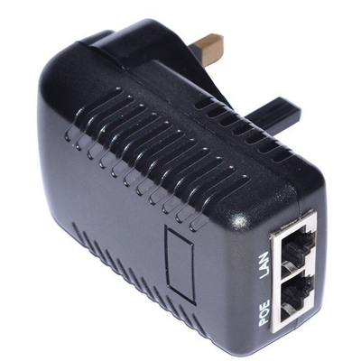 48V 0,5A 24w PoE-Injektor Leistung über Ethernet-Adapter für drahtlose Zugangspunkte