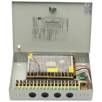 12V 20A DC 18CH Kanal-Stromversorgungskasse für Überwachungskamera-Überwachungsausgabe