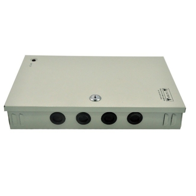 Einfache Ausgabe 12V DC 15A 18 Kanal CCTV-Sicherheitskamera Stromversorgungskasse Verteilung