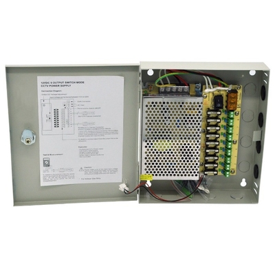 C-Power 9 Kanal CH CCTV Überwachungskamera Verteilung PTC Stromversorgungskasse 12V Ausgang