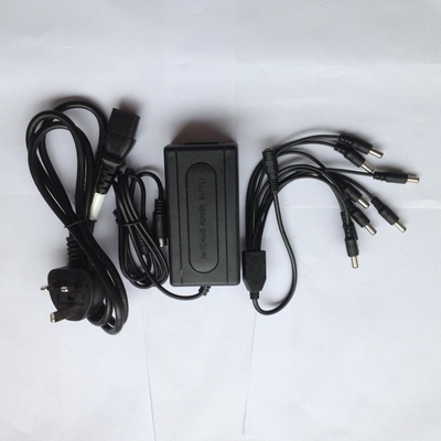 LCD-Monitor CCTV-Kameras C-Stromversorgung 4 Ports Split DC-Kabel 12V DC 5A 60W AC-DC-Adapter