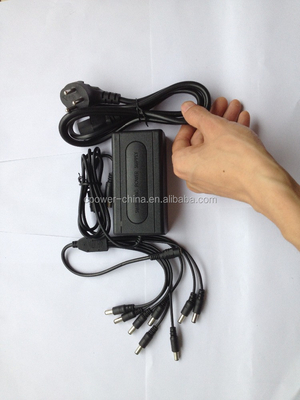 LCD-Monitor CCTV-Kameras C-Stromversorgung 4 Ports Split DC-Kabel 12V DC 5A 60W AC-DC-Adapter