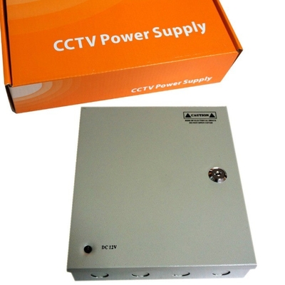 Ausgangsstrom 10A Überwachungskamera Stromversorgungsbox Verteilung 12V 9CH 18CH Ports