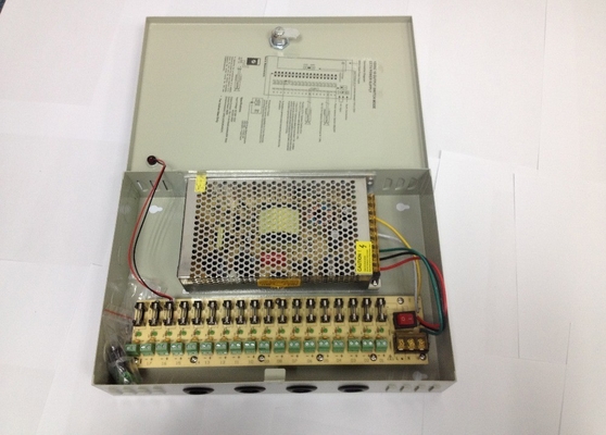 Hochfrequenz 12V 10A 120W 18ch CCTV-Kamera Schaltnetzteil mit CE ROHS FCC