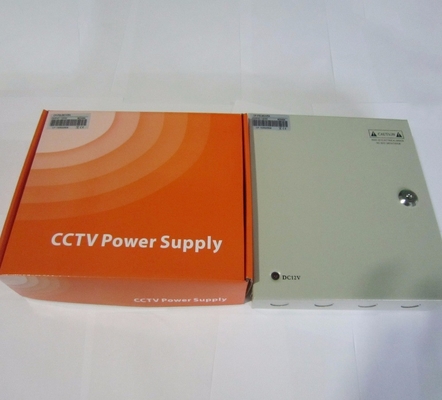 CCTV-Stromversorgungskasse 9CH 12V 5A Gleichstrom-Ausgang 60W Effizienz 90% Ausgangsfrequenz 50/60Hz