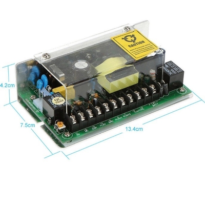 Türzugangssteuerung Stromversorgung 100-240v AC 12v DC 5A mit Backup-Batterie-Schnittstelle