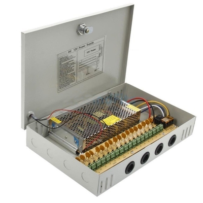 Wirkungsgrad 82% C-Leistung 110v 220v ac dc 12v 18ch 20a 12 volt 16kanal cctv-Stromversorgung