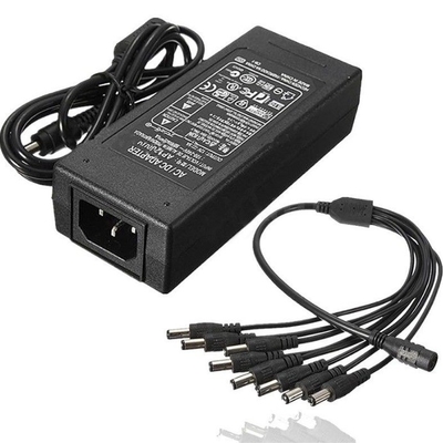 Desktop-Verbindung 12V 5A Mehrfach-Ausgangs-Stromadapter mit 4 Port Pigtail CE-zertifiziert