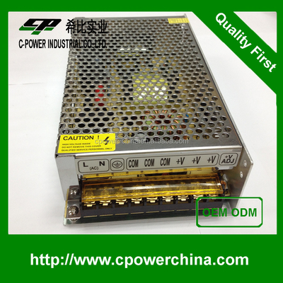 Kompaktes und langlebiges 12V Gleichstrom 10amp 5a Industriebank-Stromversorgung mit 199*98*42 Größe