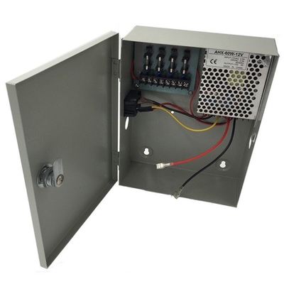 110v 220v 5a 4ch 12v 60w 4 Port UPS CCTV-Stromversorgung mit Batterie-Rückzahlung von C-Power