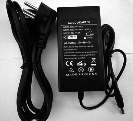 12v 5a Gleichstrom-Schalter AC-DC-Power-Adapter Kostenlos 1000 Stück Einzel-Ausgabe Typ