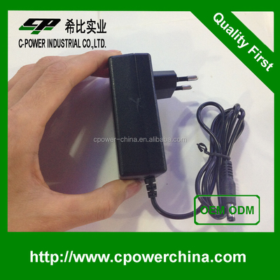 Gleichstrom-Ausgang Typ 12v 2a 24v 1a 24w TS-1012C AC/DC-Adapter/Leistung mit CE-Zertifikat