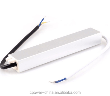 20W LED-Stromversorgungsbetreiber Transformator Adapter für LED-Streifen IP67 Wasserdicht 12V 24V