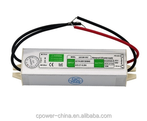 10W-200W wasserdicht IP67 LED-Lichttransformator Stromversorgungsbetreiber mit 24v Gleichstrom-Ausgang