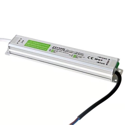 Silberweiß 24v Gleichstrom wasserdicht elektronischer 50W LED-Treiber 100w 25w IP67 Stromversorgungstransformer