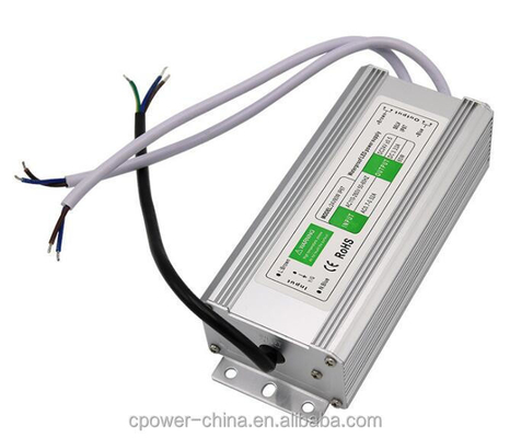 Wasserdicht 80W 45W 50W 60W 100W 120W DC12V/24V LED-Stromversorgungstransformer IP67/IP66