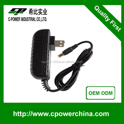 Plug-in AC/DC-Adapter-Ladegerät mit CE-Zertifizierung und 3,2-5,4-Volt-Gleichstrom-Ausgangsvariationen