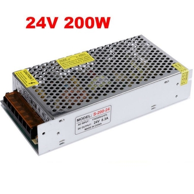 C-Power AC110V 220V DC 12V 16A 24V 8A 24V Stromversorgung 200W mit Eingangsspannung 220V