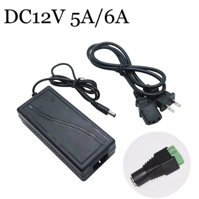 12V 5A 60W 100-240V Einsatz AC DC Desktop-Stromversorgung für CCTV-Kamera LED-Elektronik