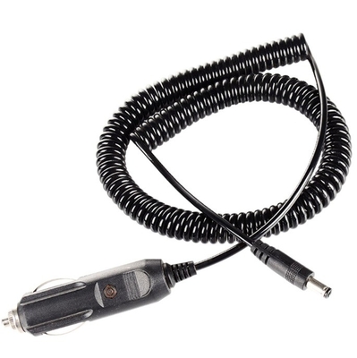 Schwarzes 12V Gleichstrom-Zigarettenaufleucher-Ladekabel 5.5x2.1mm Standard Kupfer für Ihre