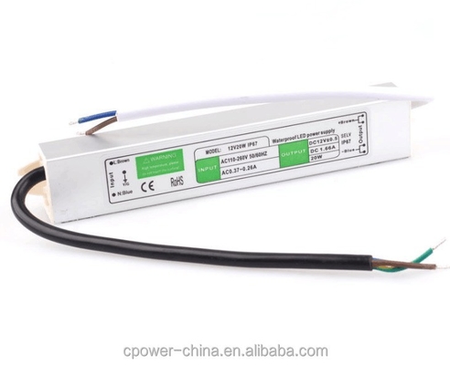 Wasserdichte LED-Treiber-Ausgang DC 12V Stromversorgung für Unterwasser-CE Rohs 10W 15W 20W