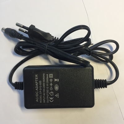 24 Watt AC/DC-Stromadapter für CCTV-Ausgangsfrequenz 50/60Hz Ausgangsleistung 1-50W