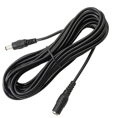 5m 3m 2m 1m Gleichstromkabel Weiß weiblicher Ende Typ 5,5 mm x 2,1 mm Steckadapter Verlängerungskabel