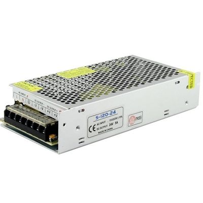 Schalten Sie Ihre LED mit AC 100V 220V auf DC 24V 5A 120W Spannungsumrichter Stromversorgung