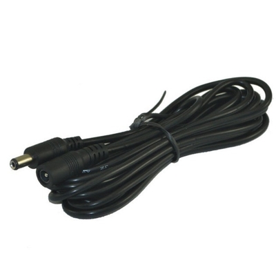 12V Männlich auf weiblich 2.1x5.5MM Verlängerungsstromkabel für CCTV-Kamera Kupferleiter