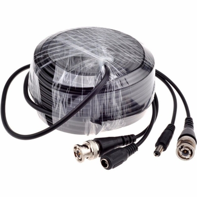 Niedrigspannung BNC DC Video-Stromkabelverlängerung für CCTV DVR Video-Sicherheitsrecorder Kamera