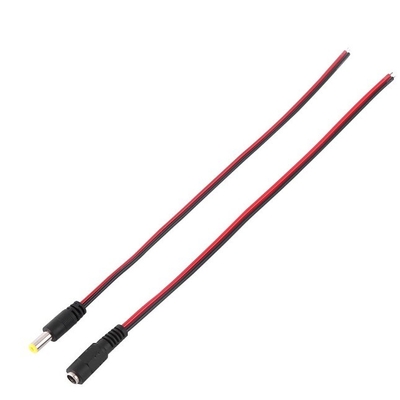 30cm CCTV-Sicherheitskamera DC Männlich Weiblich Stecker Stecker Kabel aus Kupfer