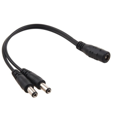 Original Platz DC Power Splitter Adapter Kabel weiblich auf männlich 5,5x2,1 mm für CCTV-Kamera