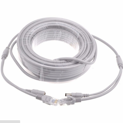 3/5/10/15/20/30M 50m Grau CAT5/CAT-5e Ethernet RJ45 DC Power CCTV Netzwerk Lan Kabel für POE Kamera