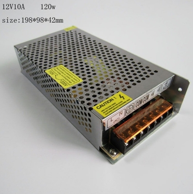Einziger Ausgang Typ 120W 12V10A AC DC Server-Stromversorgung mit Überspannungsschutz