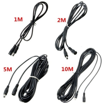 PVC-isoliertes 12V Gleichstrom-Stromverlängerungskabel 5,5 x 2,1 mm für CCTV-Kamera/LED/DVR/PSU-Lead