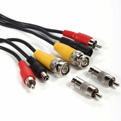 Profi-PVC-Gehäuse CCTV-Video/Strom/Audio-Verlängerungskabel für Telekommunikation