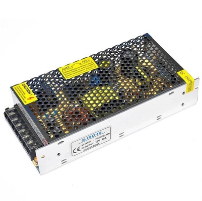 LED-Stromversorgung 12V 10A 120W AC/DC Schaltlicht für Ausgangsfrequenz 50/60Hz