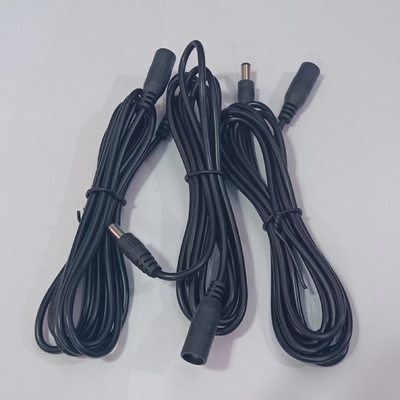 5.5*21dc Jack CCTV Gleichstromkabel für C-Stromversorgung in Schwarz 2m 3m 5m 10m Länge