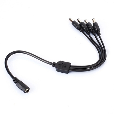 Kupfer 1 weibliche zu 4 männliche Stromversorgung Splitter Converter für CCTV Kamera DVR 12V