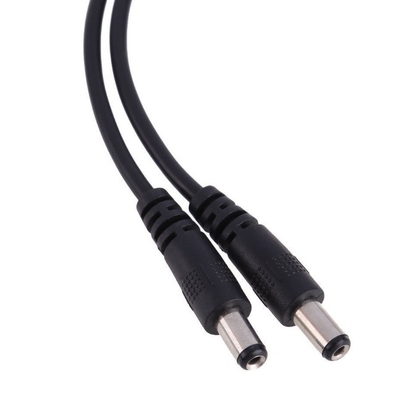 5.5x2.1mm/5.5x2.5mm Steckverbinder Gleichspannungssplitterkabel für CCTV mit niedriger und mittlerer Spannung