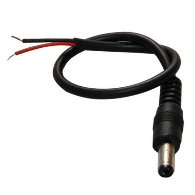30 cm Kupferleiter Gleichspannung Männlicher Stecker Schwanzhackkabel für Telekommunikationsüberwachung