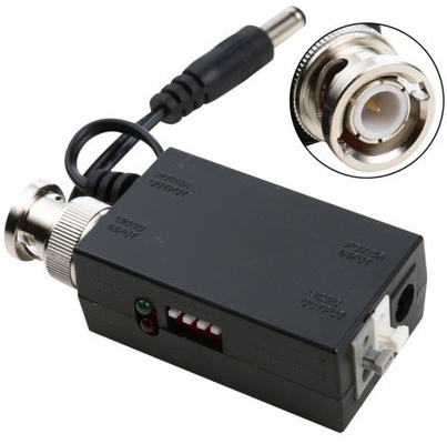 Elektrische DC12V 1CH Aktive UTP-Videoübertrager Balun BNC Balun Transformatoren für CCTV-Kamera DVR-System