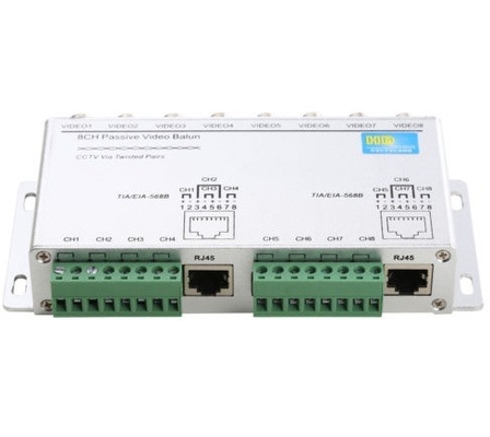 HD CVI AHD TVI kompatibel 8CH Passivvideo Balun Empfänger Sender für CCTV-Kamera