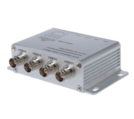 Videoübertragung 4CH CAT5 HD Passive UTP Video Balun BNC Weiblicher Empfänger RJ45 für CCTV-System
