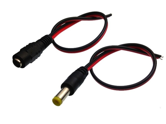 CE-zertifizierte männliche Kabelsteckdraht 5,5*2,1mm 12V Gleichspannung