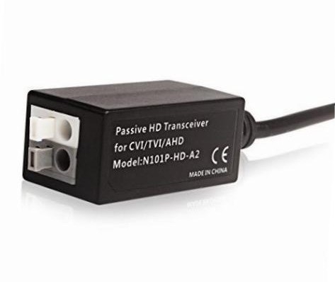 ABS-Plastik-UTP-Verzerrter Passivvideo Balun-Sender-Empfänger für das CCTV-System