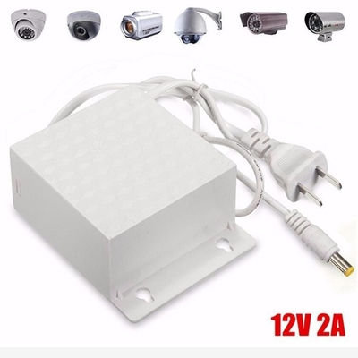 12VDC 2A Wasserdicht Regendicht Schaltnetzteil Adapter für Außen-CCTV-Kamera